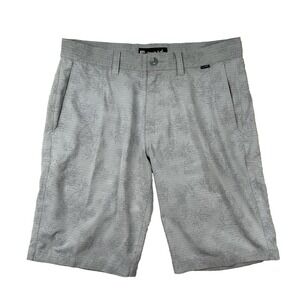 Travis Mathew Shorts Mens 32 Golf Performance Chino All Over Pineapples Print